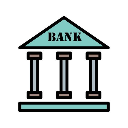 Bank Vector Icon