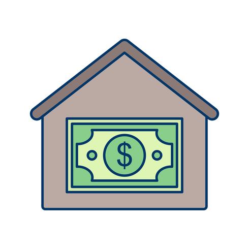 House Price Vector Icon