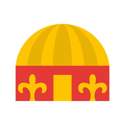 Yurt Vector Icon