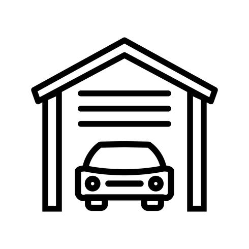 Garage Vector Icon