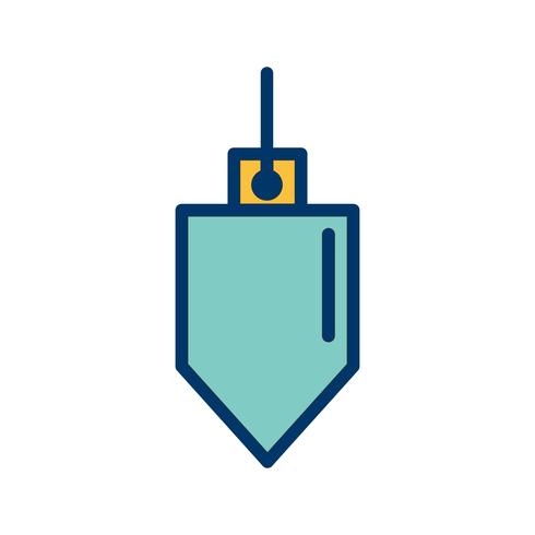 Plumb Bob Vector Icon