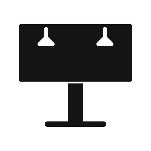 Billboard Vector Icon