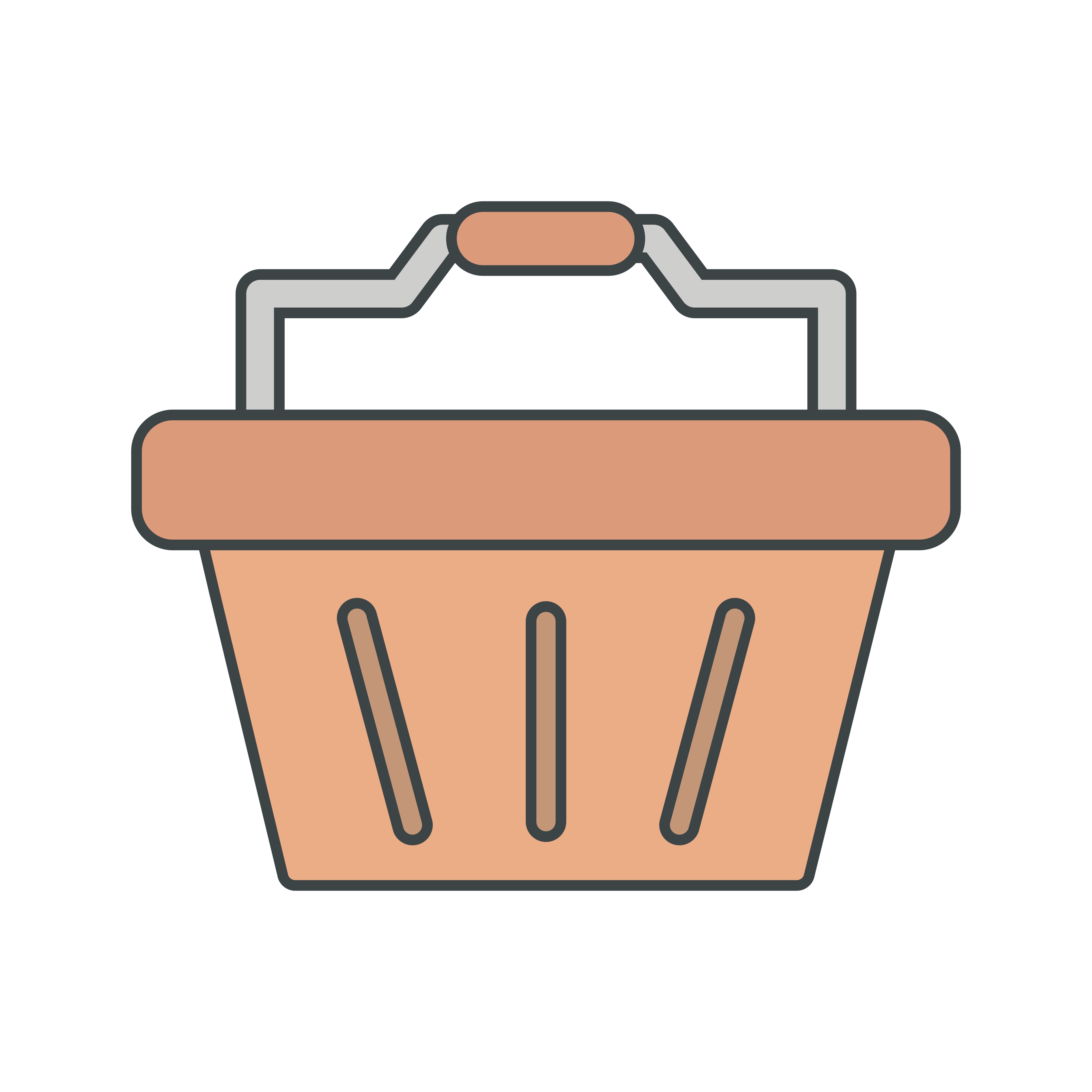 Vector Basket Icon 351327 Vector Art at Vecteezy