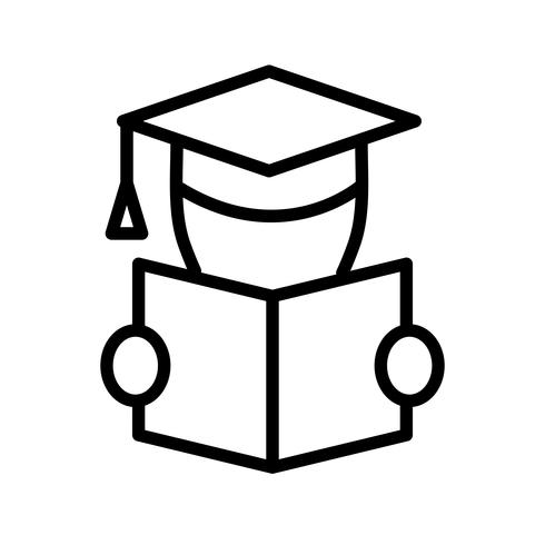 Vector Reading Icon