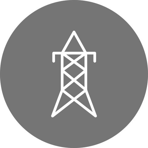 Electric tower Vector Icon