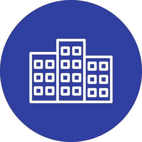 Icono de Vector de edificio