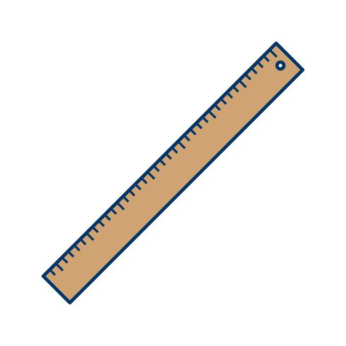 Ruler Vector Icon