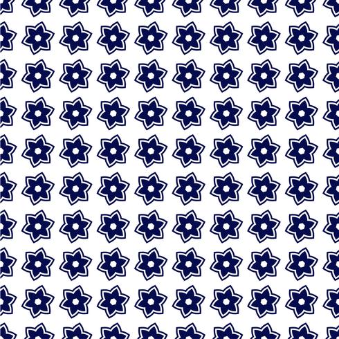 Portuguese azulejo tiles. Seamless patterns.  vector
