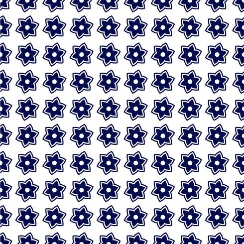 Portuguese azulejo tiles. Seamless patterns.  vector