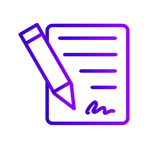 Contract Vector Icon