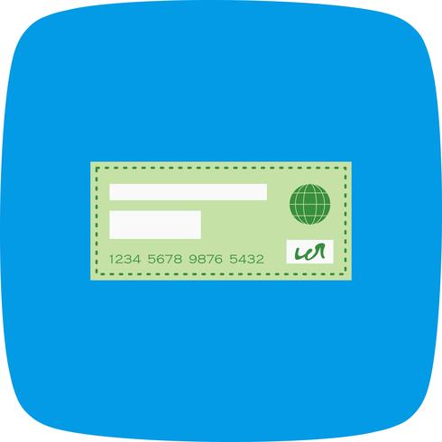 Vector Cheque Icon