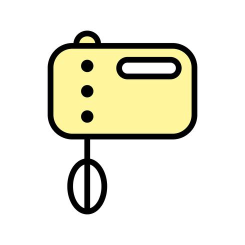 Food Mixer Vector Icon