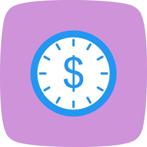 Time Is Money Vector Icon
