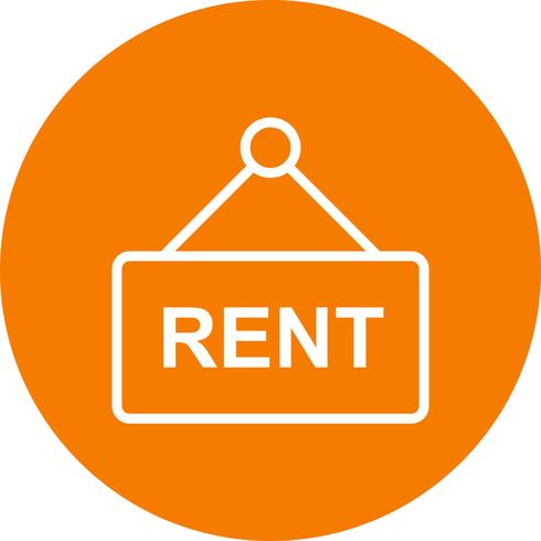 Rent Vector Icon