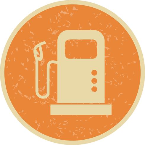 Icono de Vector de la estación de combustible