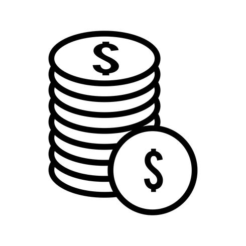 Vector Coins Icon