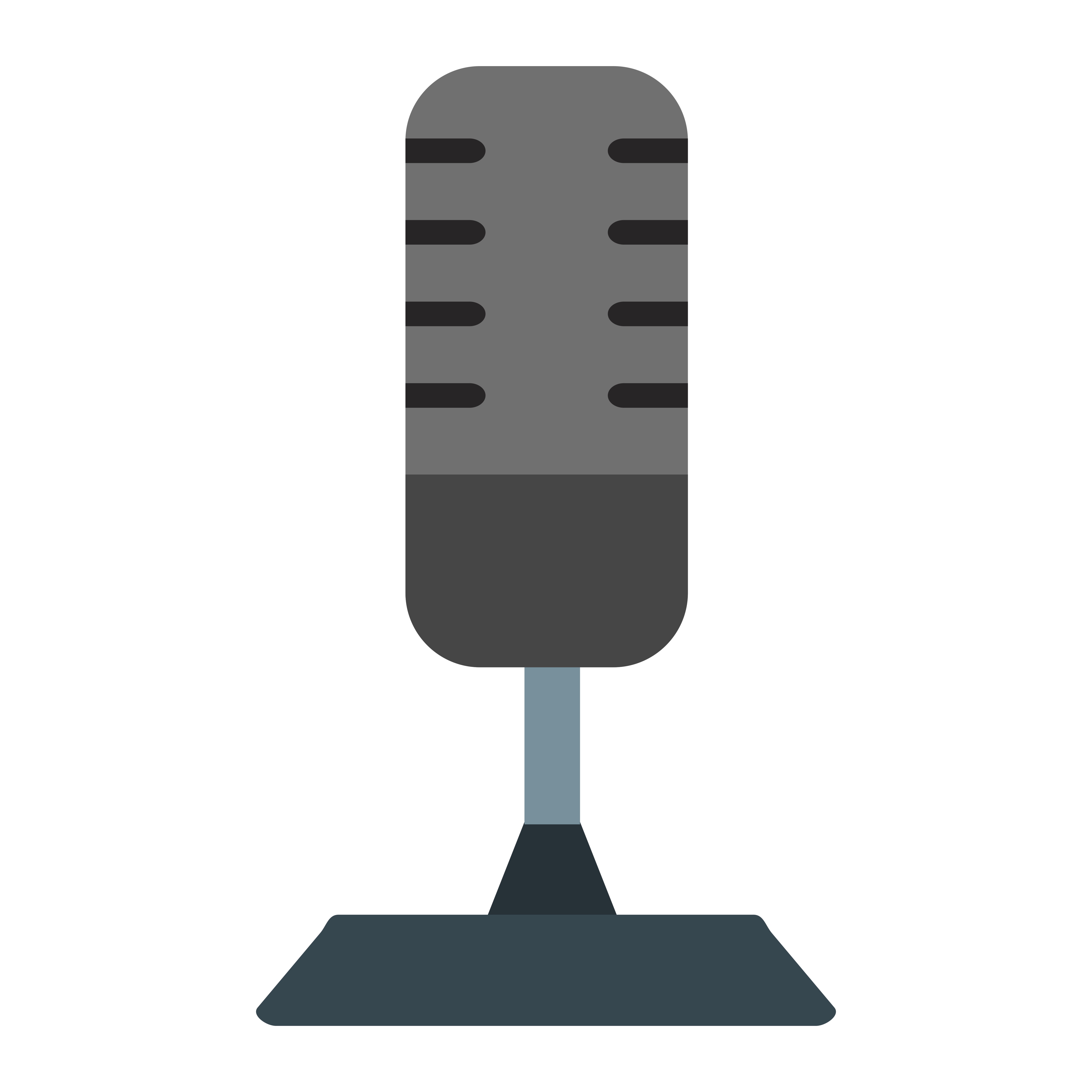 Mic Vector Icon 351593 - Download Free Vectors, Clipart Graphics