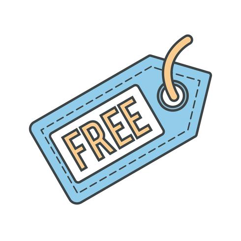 Vector Free Tag Icon