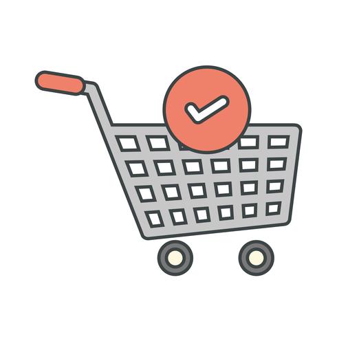 Vector Verified Cart Items Icon