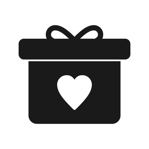 Vector icono de regalo