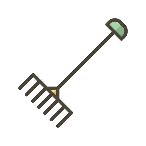 Rake Vector Icon