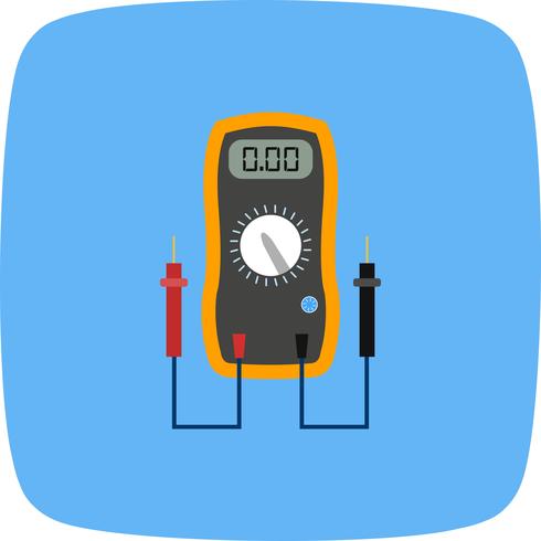 Voltmeter Vector Icon