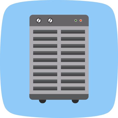 Room Cooler Vector Icon