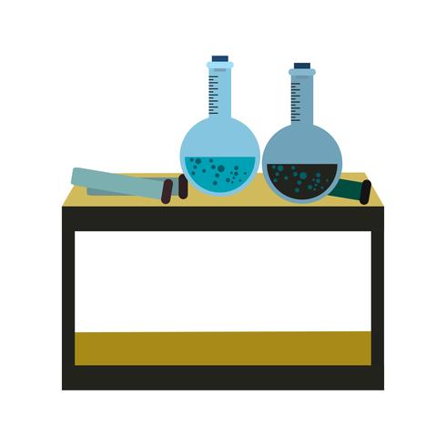 Vector conjunto de icono de química