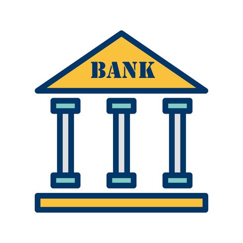 Bank Vector Icon