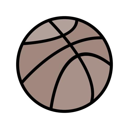 Vector Basket Ball Icon