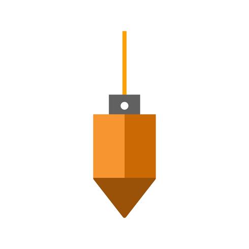 Plumb Bob Vector Icon