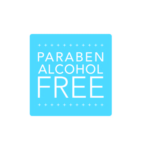 Paraben and alcohol free icon vector