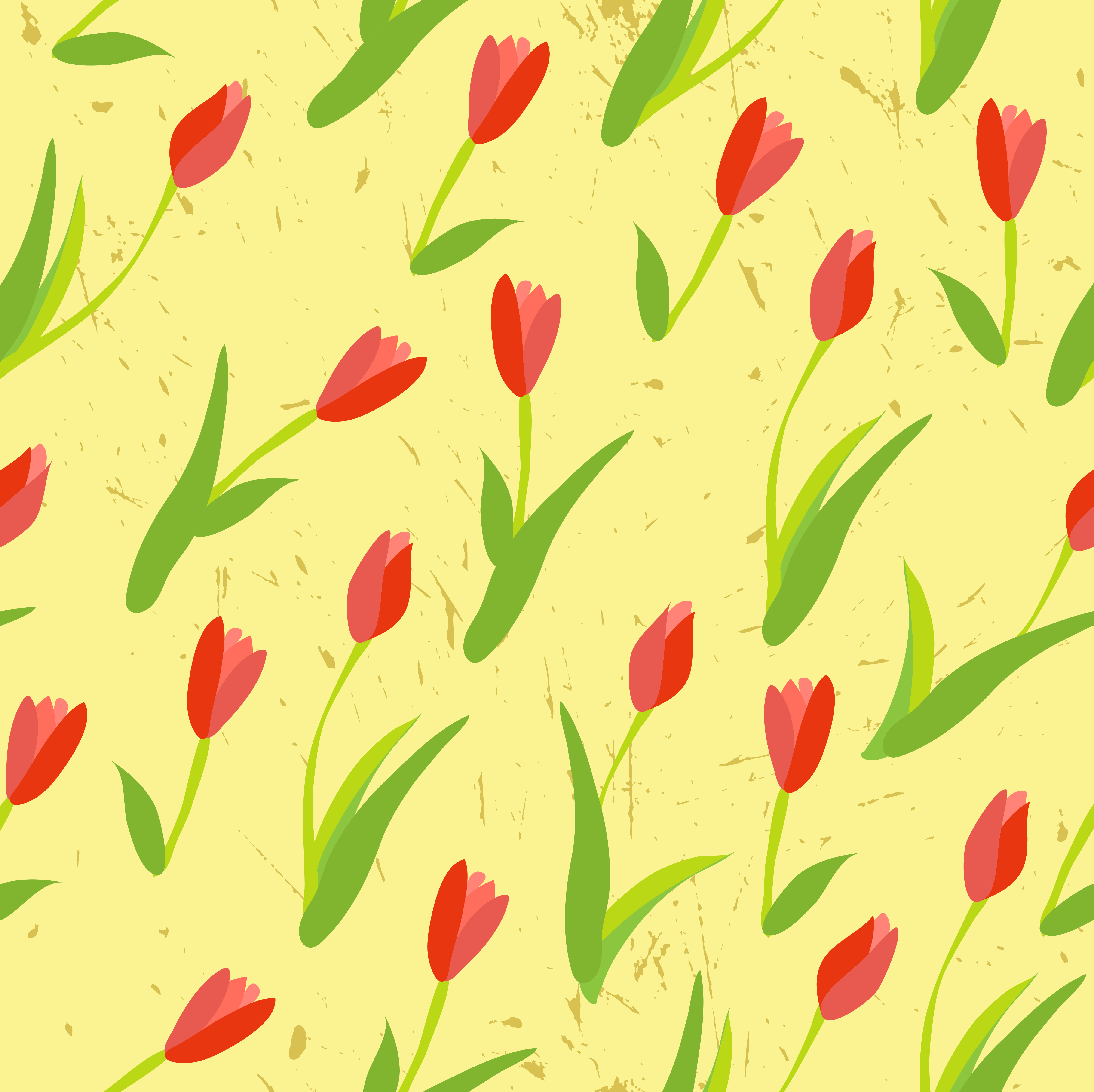 Seamless background with colored tulips. 352029 Vector Art at Vecteezy