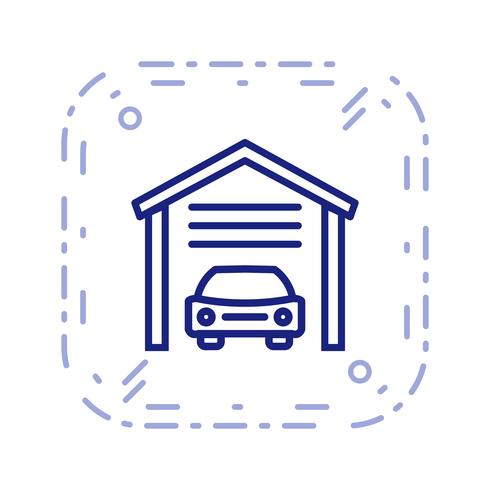 Garage Vector Icon