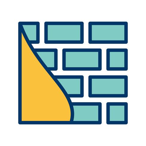 Brick wall Vector Icon