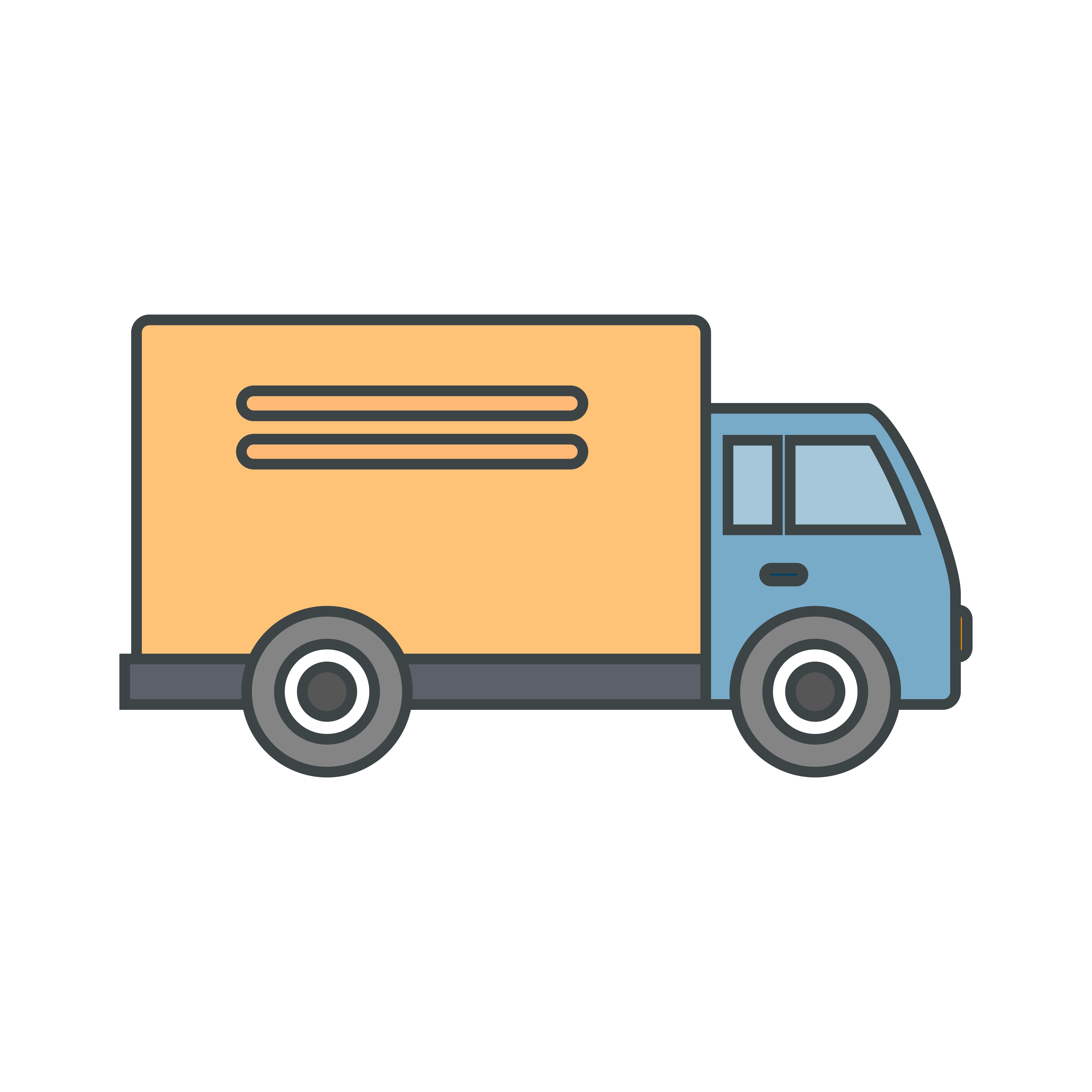 Vector Truck Icon 352242 Vector Art at Vecteezy