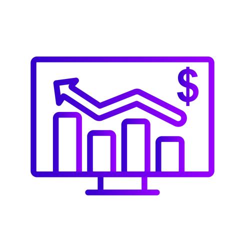 Business Chart Vector Icon