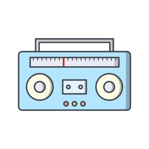 Audio Tape Vector Icon