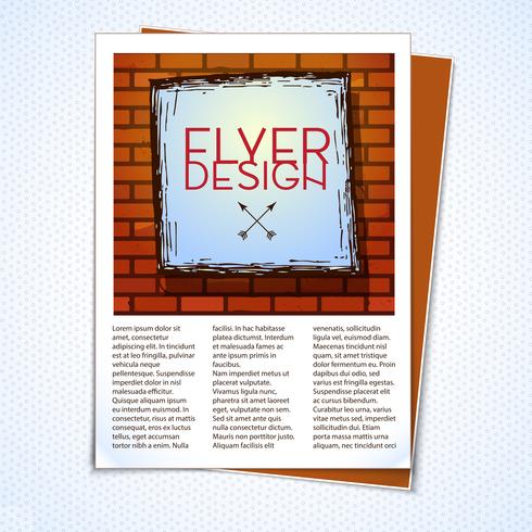 Graphic Design Layout vector