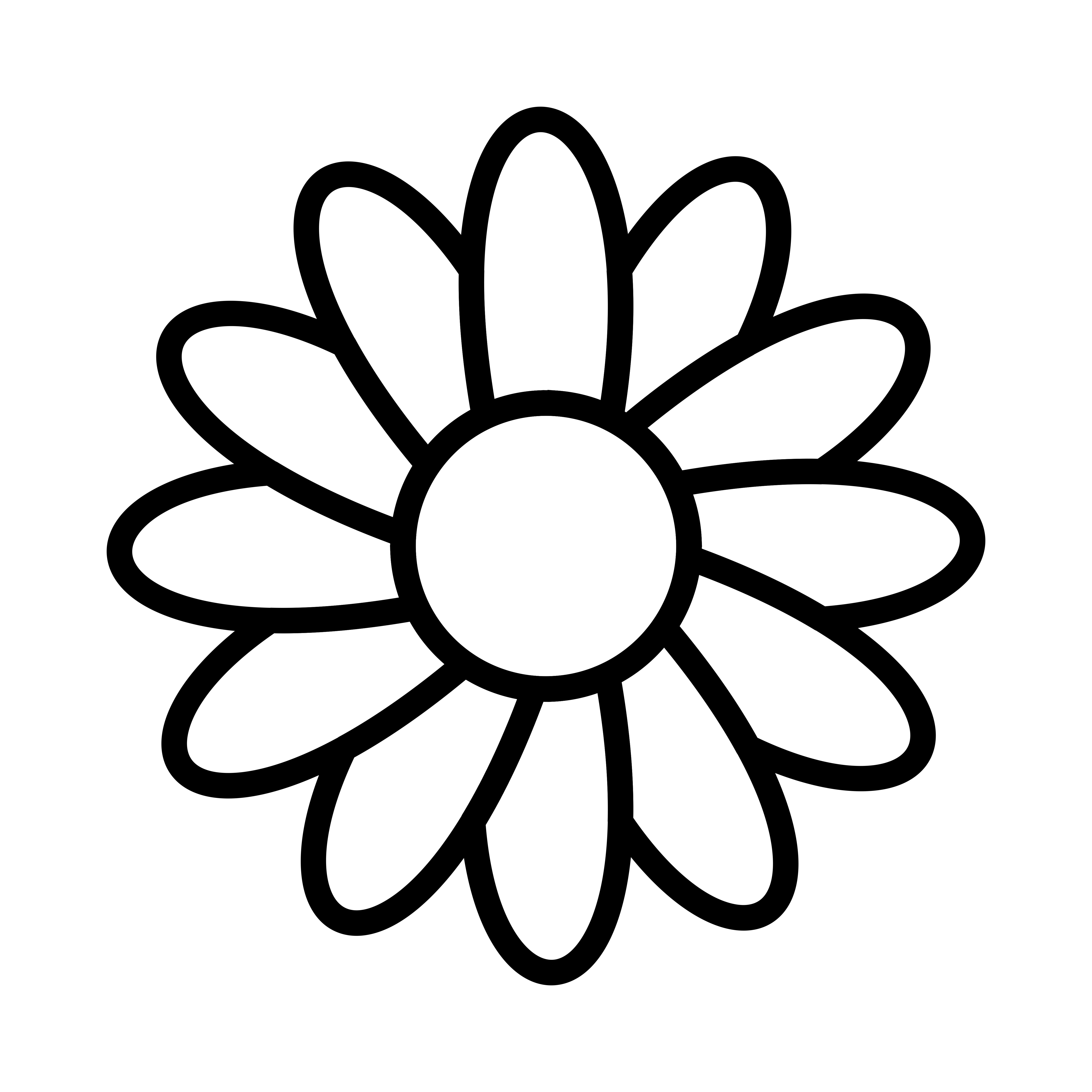 Free Free 76 Daisy Flower Outline Svg SVG PNG EPS DXF File