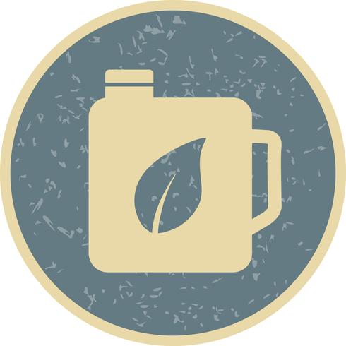 Eco Oil Vector Icon