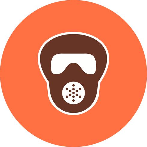 Gas mask Vector Icon