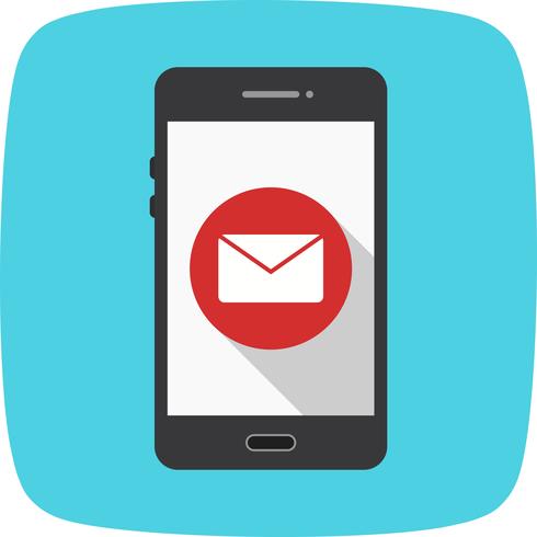 Message Mobile Application Vector Icon