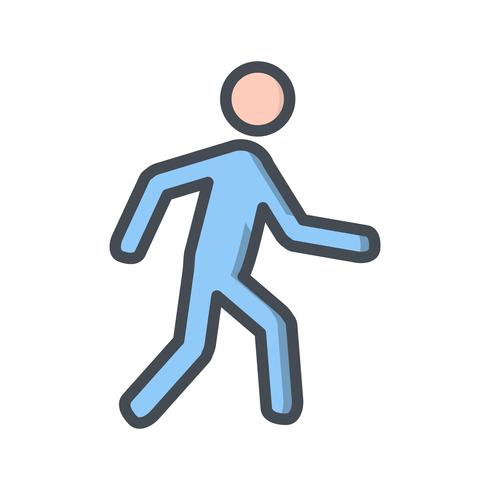 Vector Walking Icon