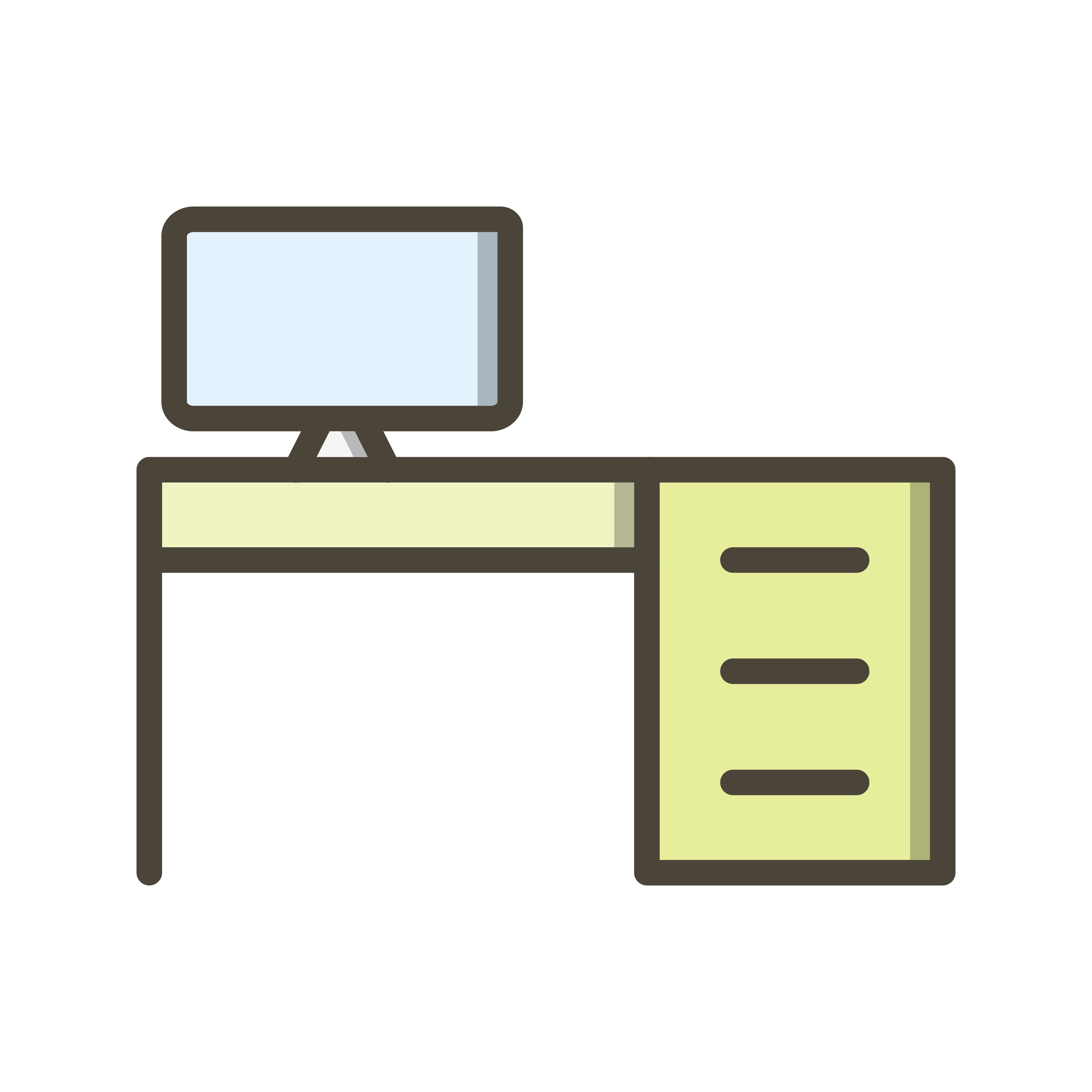 Office Table Vector Icon 352948 Vector Art at Vecteezy