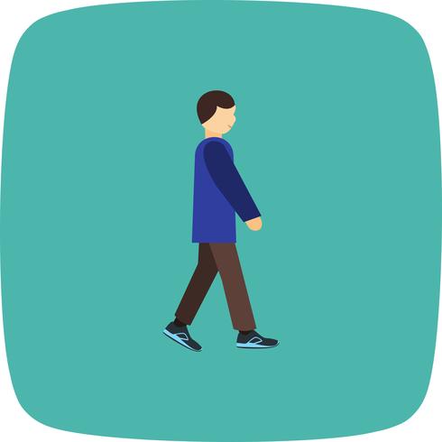 Vector Walking Icon