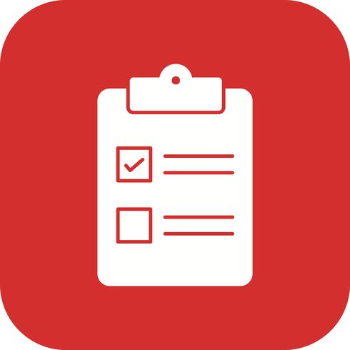 Vector Checklist Icon
