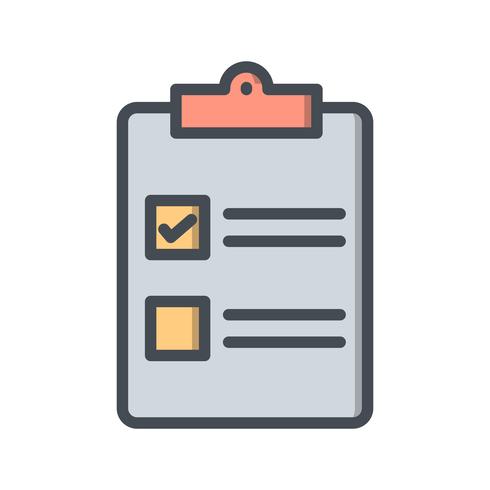 Vector Checklist Icon