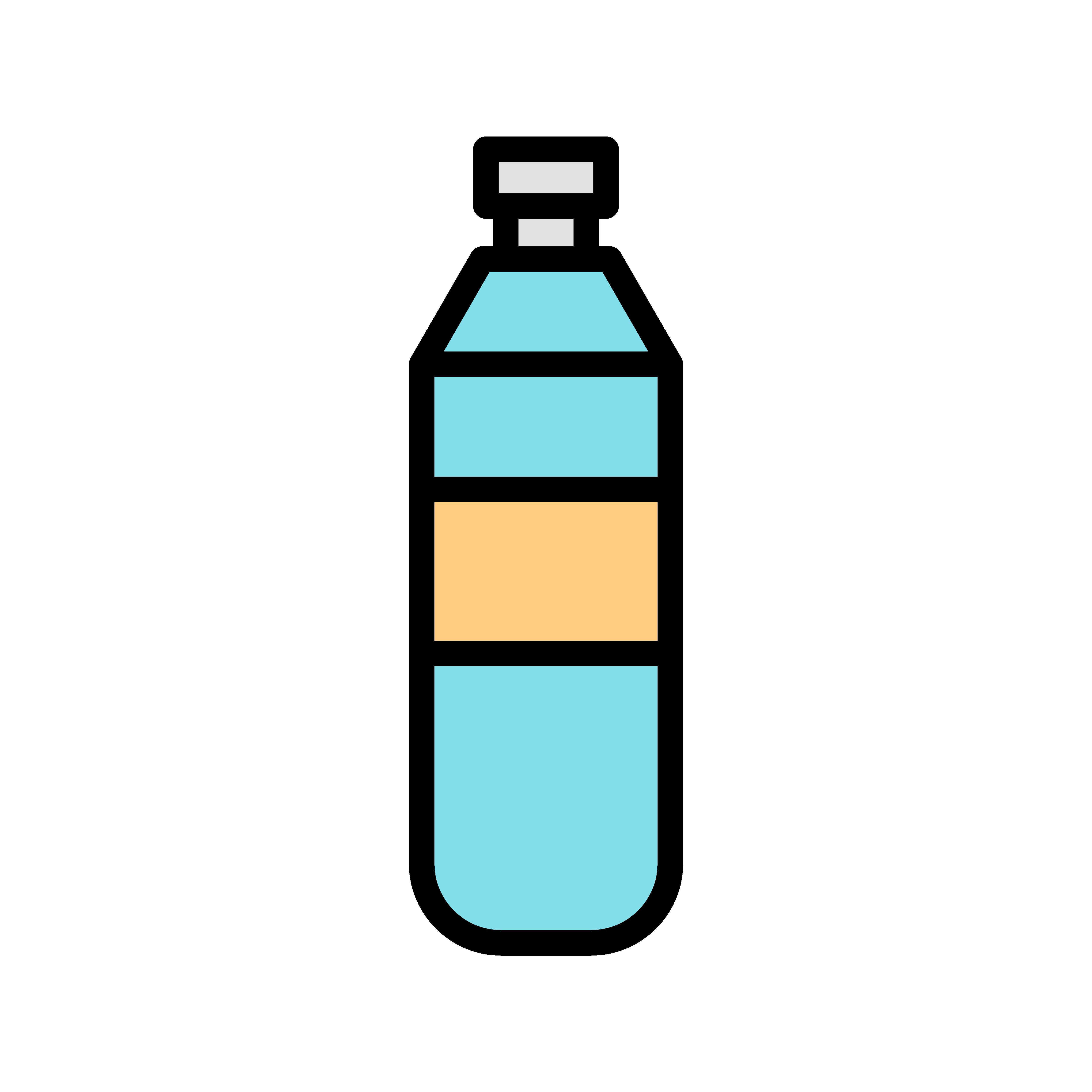Vector Water Bottle Icon 353082 Vector Art at Vecteezy