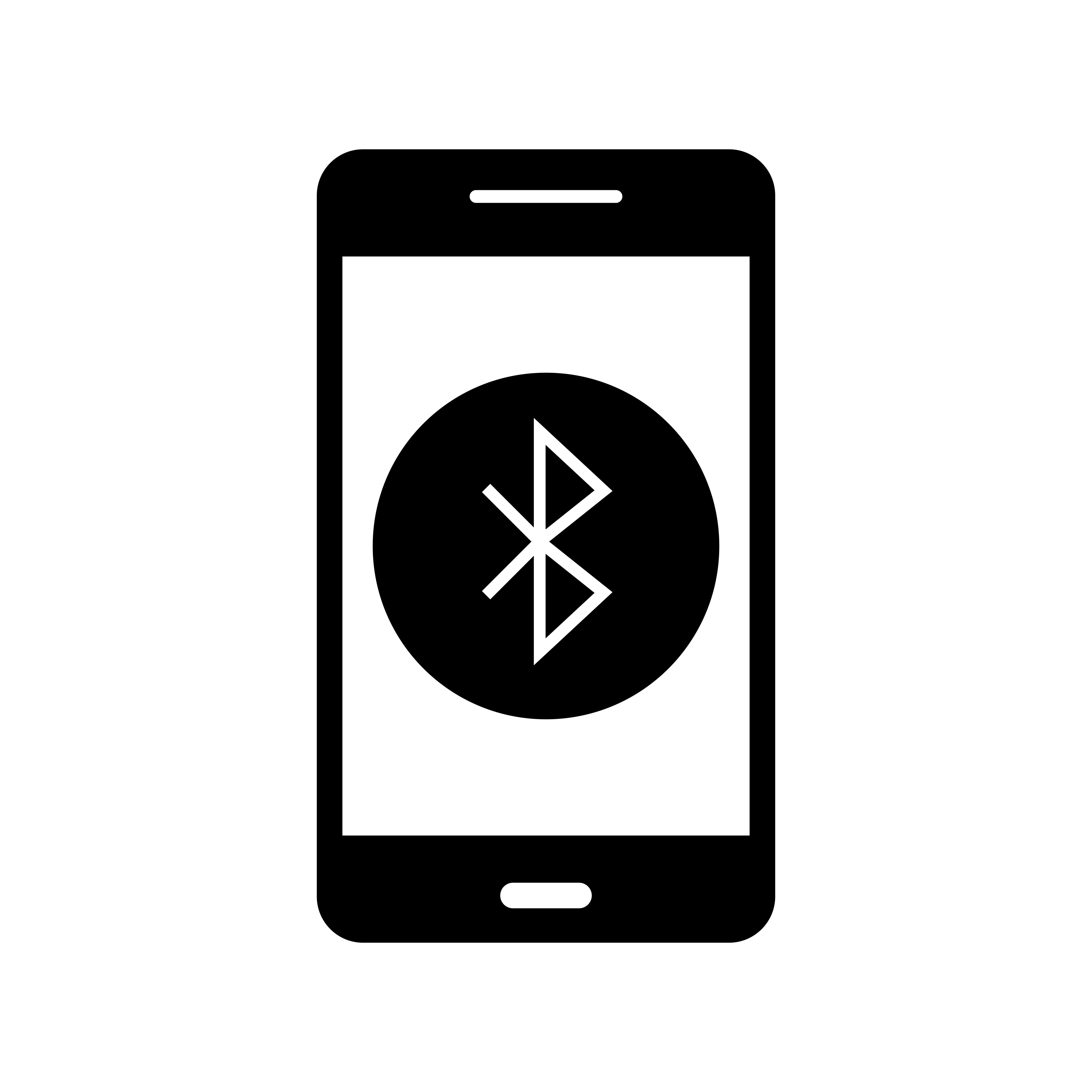 Bluetooth Mobile Application Vector Icon 353090 Download Free Vectors